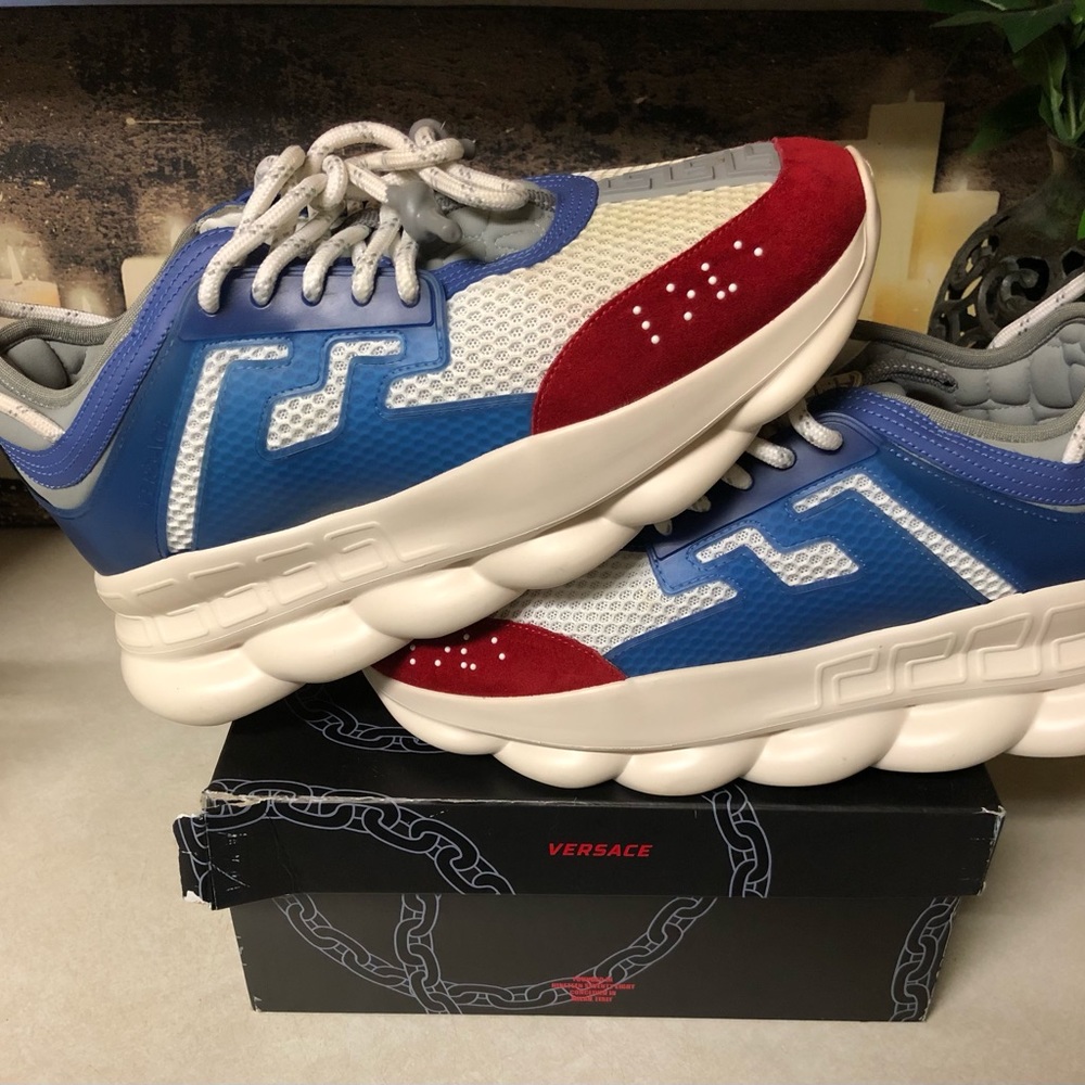 Versace Chain Reaction Runner Trainer Sneaker Low… - image 8